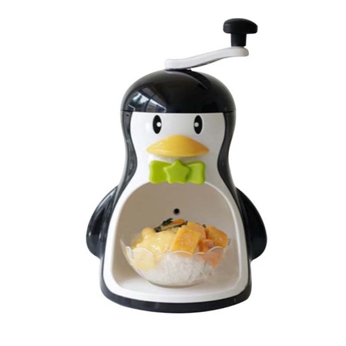 PEARL Japanese Showa Penguin ice crusher White Bear shaved ice machine household manual smoothie machine continuous smoothie machine
