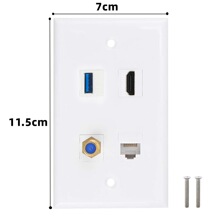 4����Ϣ��� ����ڲ�HDMI���� Cat6�W�j F���ҕUSB3.0�������