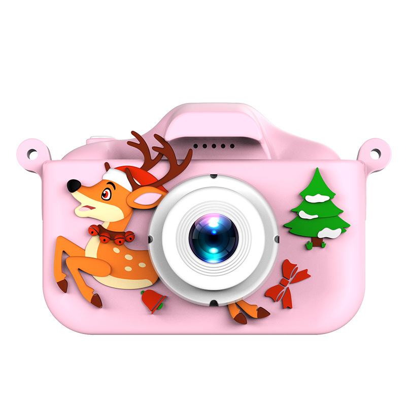 Cross -border new private model Children's Camera Parrot Children's Camera HD dual -camera digital camera camera video 9600 5