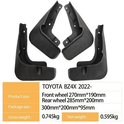 Mudguard Toyota Bz4X 2022-Foreign