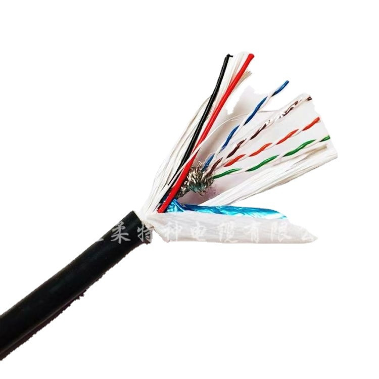 Category 5E and 6 High-Temperature Resistant Network Cable Teflon Fep-Cat5Ehtr0150A 250-Degree Cable