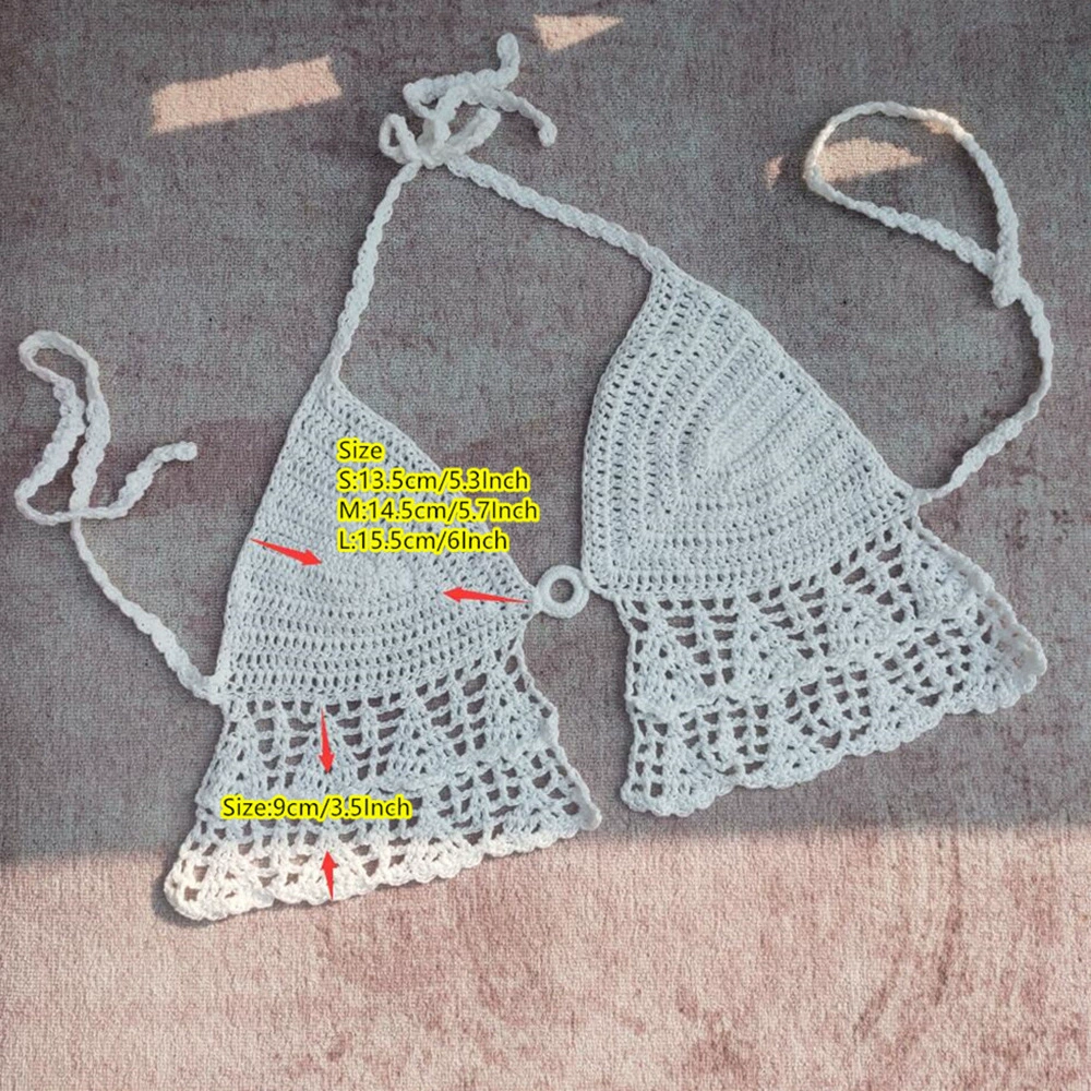 Вязаное handmade, купальный костюм, мини-юбка, пляжное платье, набор, европейский стиль