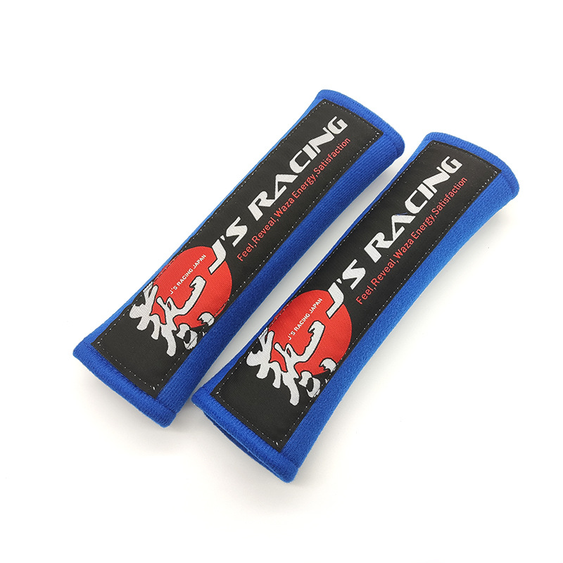 Tengyuan – Seat belt shoulder pad Seatbelt Shoulder Pad - art-blue