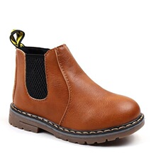 小中大童短靴男女童靴加绒保暖马丁靴儿童