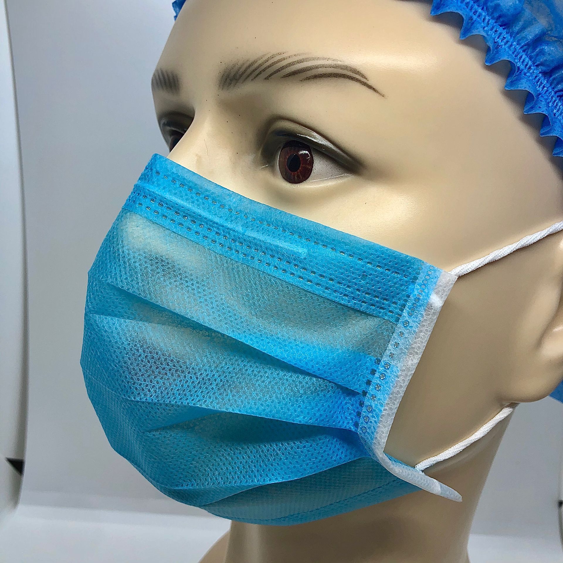 Wholesale summer thin disposable breathable single-layer unisex summer white beauty salon dust-proof