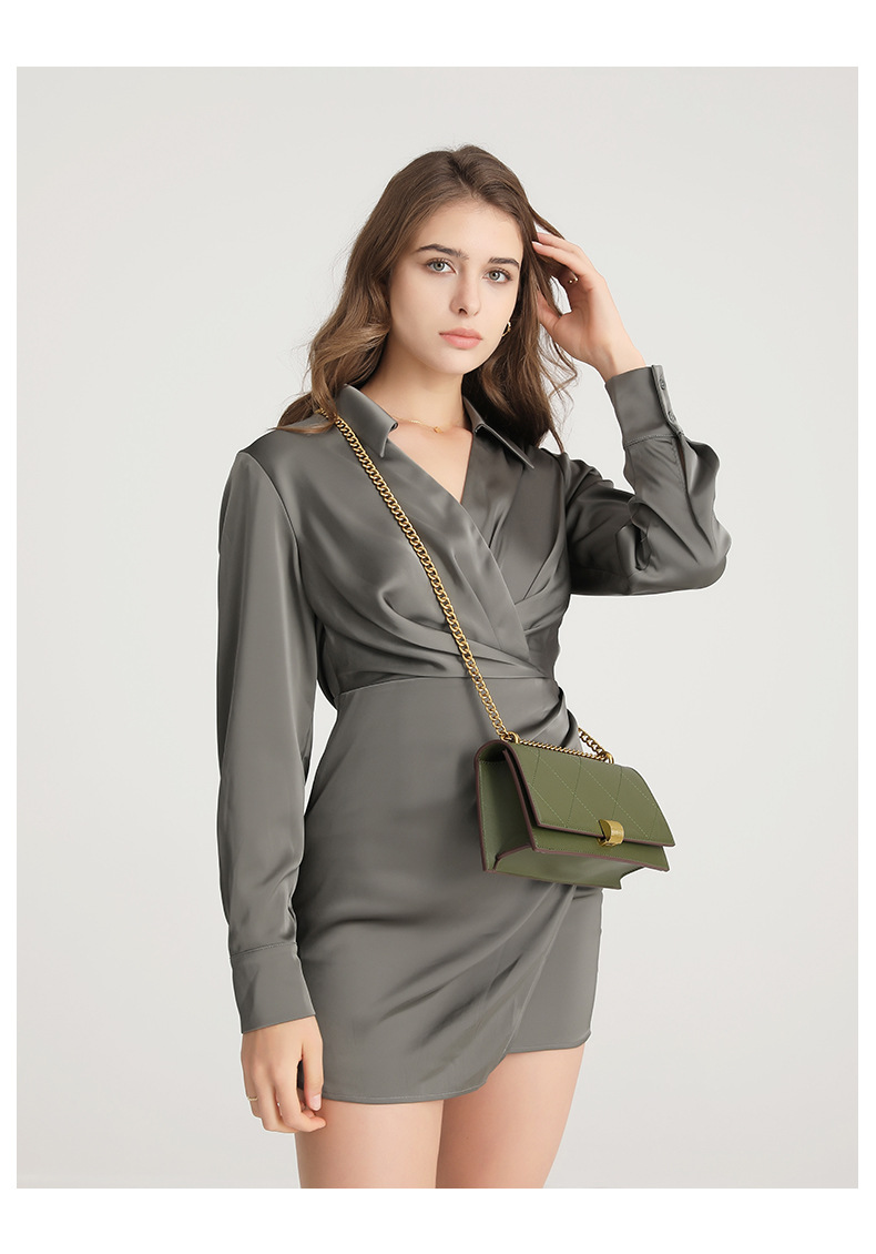 367g Weight Synthetic Leather Lining Material Women's Small All Seasons Pu Leather Fashion Underarm Bag