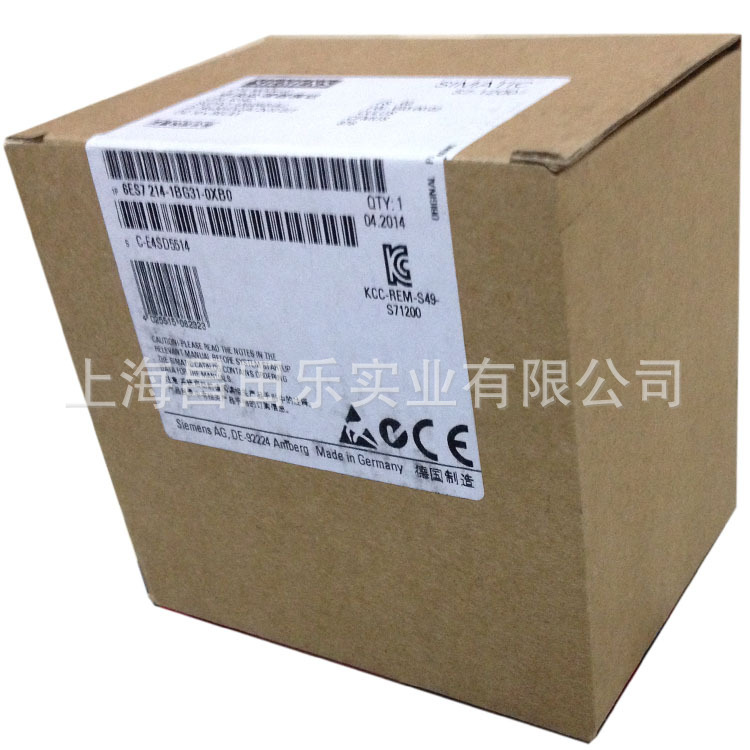 6ES7215-1BG31-0XB0西门子CPU 1215C   AC/DC/Rly,14输入/10输出