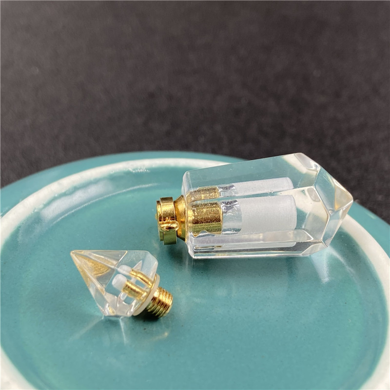 15g Weight DIY Jewelry Accessories Classification Crystal Material Perfume Bottle Pattern Fashion Style Crystal Perfume Bottle 5