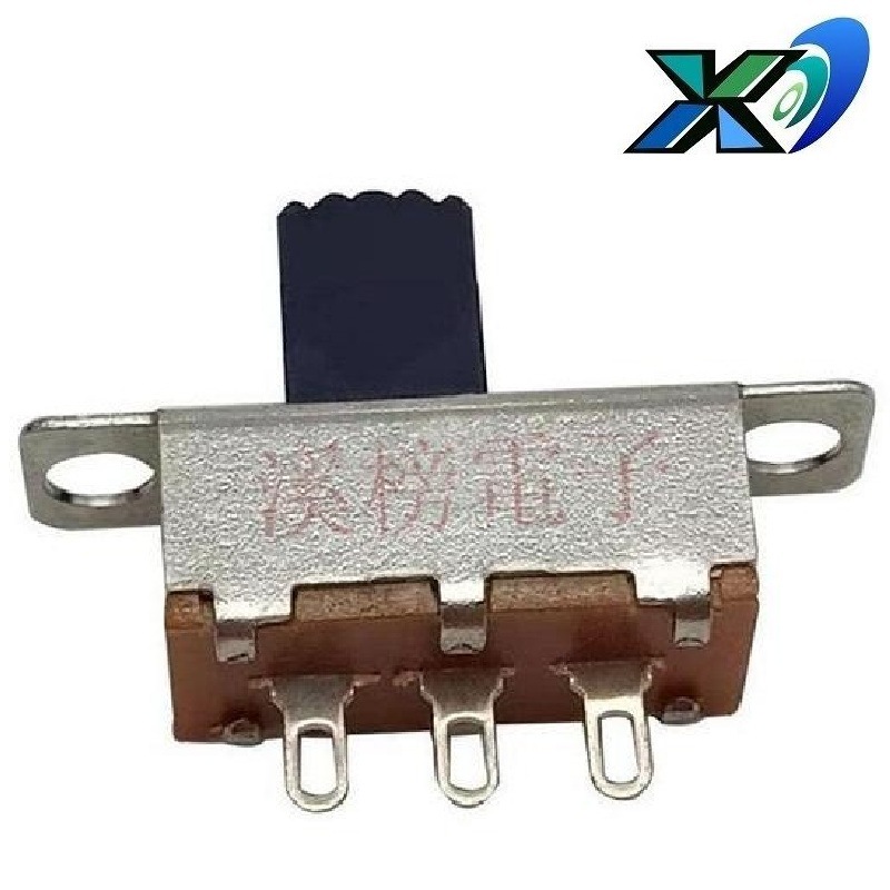 滑动开关两位档位清晰  拨动开关两档手感好  2档2段滑动开关单排