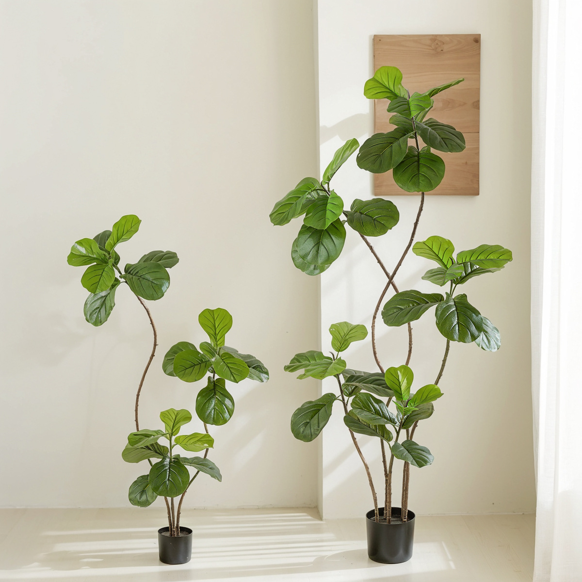 Simulación de plantas verdes, sensación de alta calidad, piano, banyan, plantas de interior grandes, adorno en maceta, sala de estar, decoración biónica, bonsái