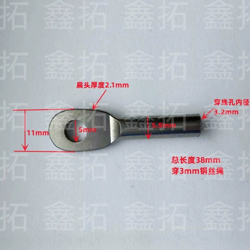 Электропроводка 3 мм трос из Нержавеющей Стали Рыбий глаз линия терминал фитнес оборудование трос аксессуары разбрасыватель кабель