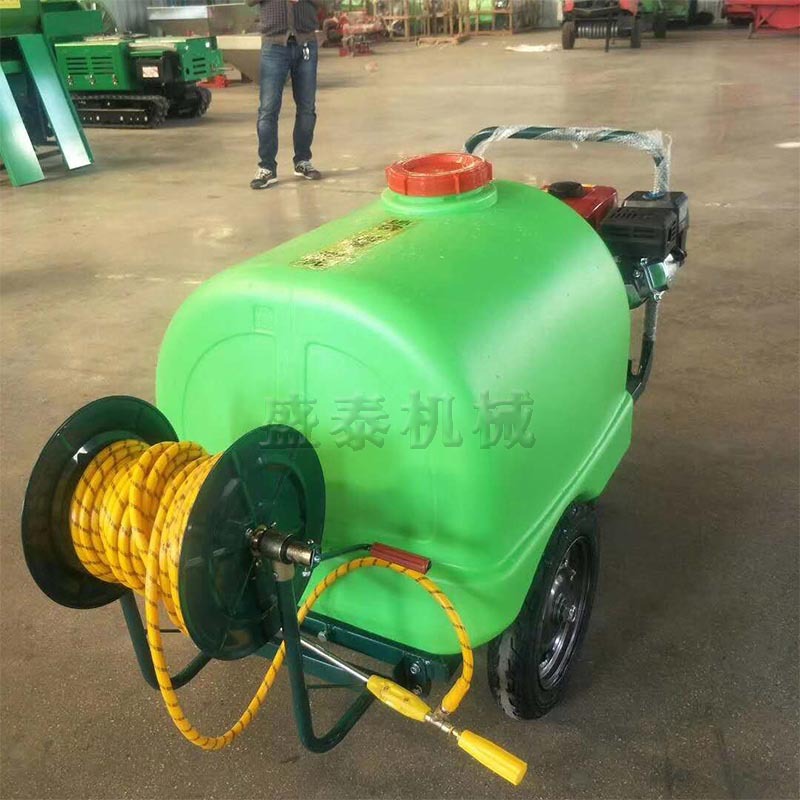 300L大容量喷雾器 汽油打药机 可移动式打药机 收缩管打药机