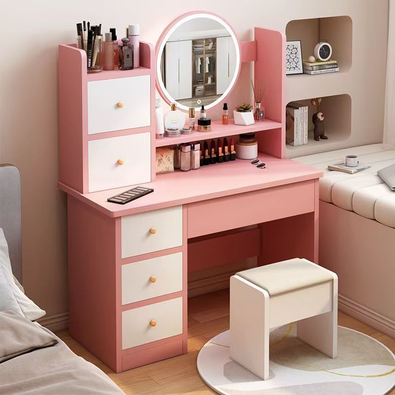 New Dressing Table Bedroom Dressing Table Simple Dressing Table Modern Small Dressing Cabinet Small Apartment Master Bedroom Dressing Table