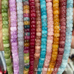 4*6mm������ɫ�̭tֱ��șƬ����  diy�Ʒ�������朴������