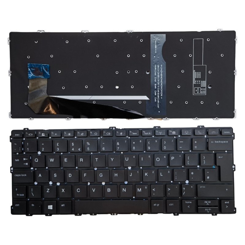 US/UK/FR/TI is suitable for HP EliteBook X360 1030 G2 G3 G4 keyboard