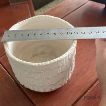 庫存陶瓷花盆水泥花盆北歐簡約風格外貿花盆花盆陶瓷歐式水麥太保