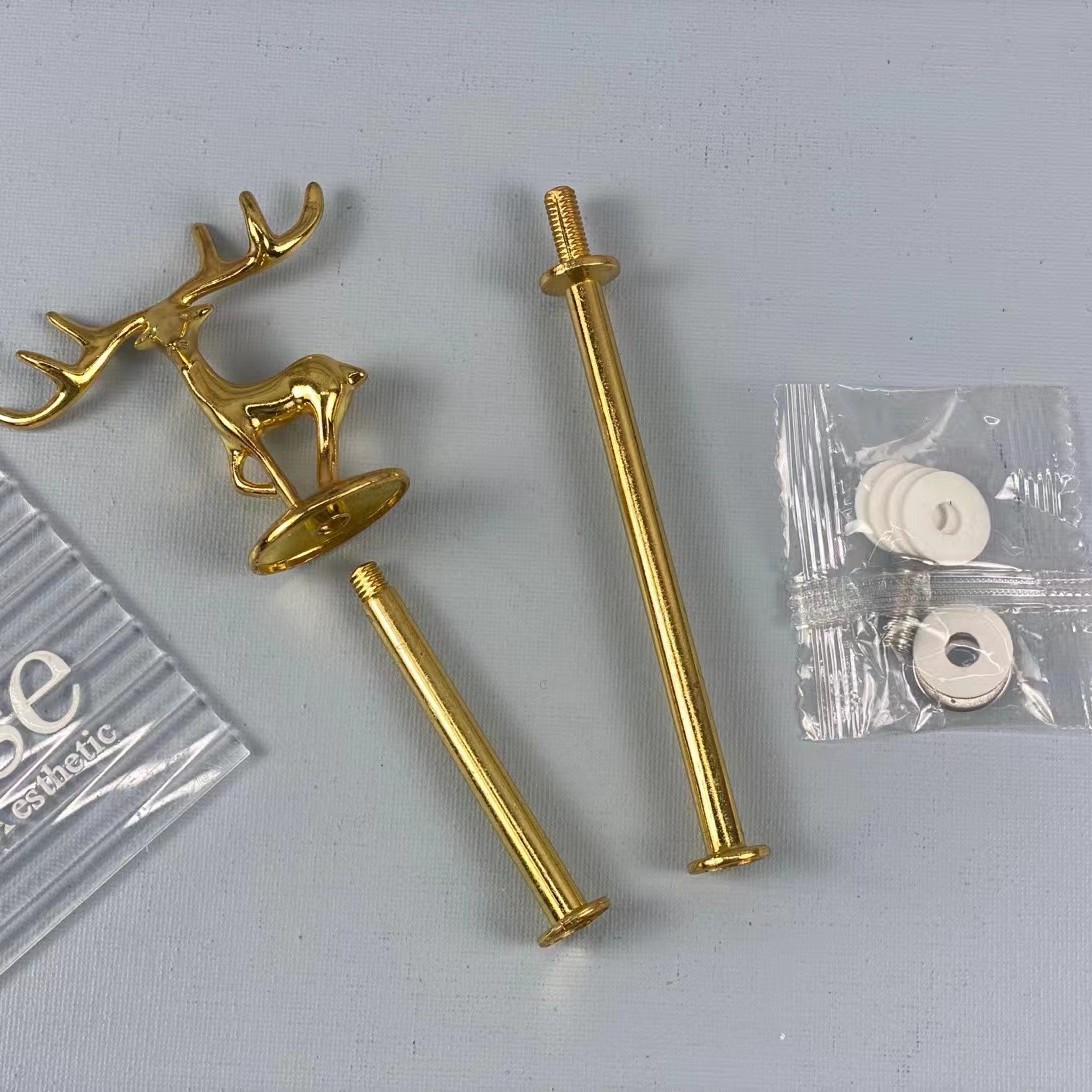 Deer plate skewers set 2