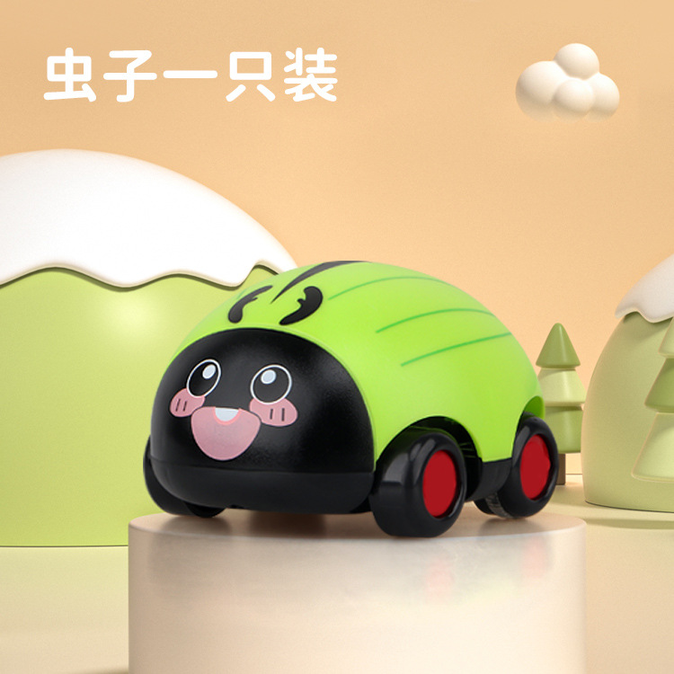 Niños coche de juguete de retroceso bidireccional va hacia adelante y hacia atrás inercia mini coche de juguete para niños coche de niño