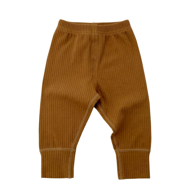 Brand children's knitted spring trousers for early age