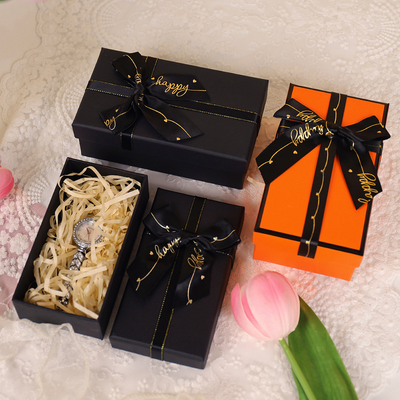 Nuevo spot, cubierta de cielo y tierra, caja de lápiz labial de regalo exquisito 520 para novia, caja de embalaje de joyería de perfume de esmalte de labios