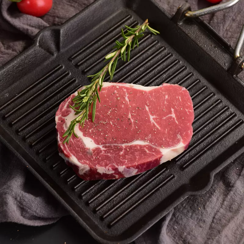 冷冻新鲜原切肉眼牛排眼肉牛扒草饲商用牛肉西餐食材450克多汁