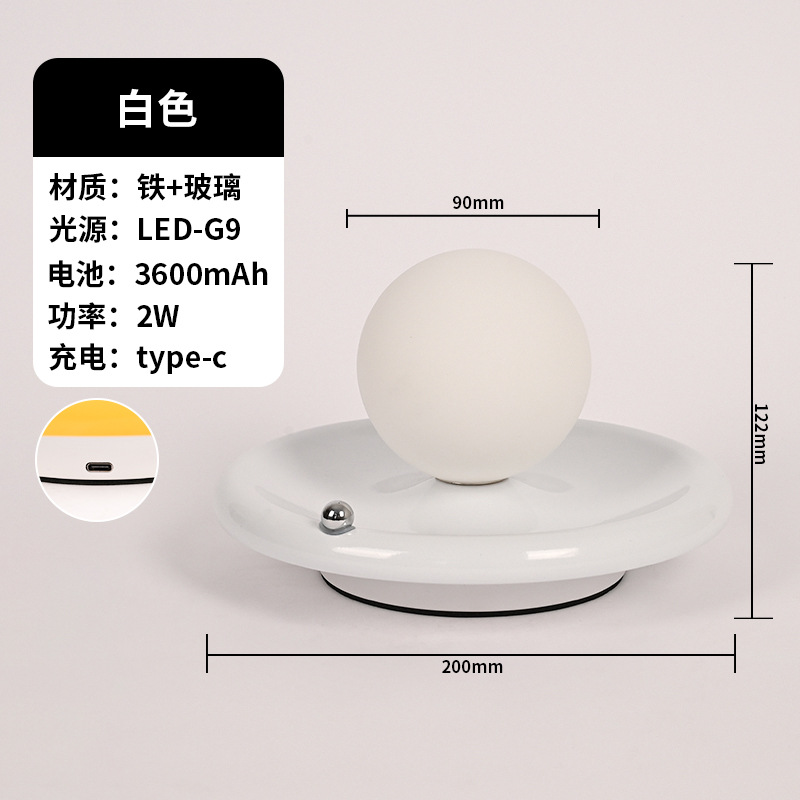 Lámpara decorativa con estilo elegante y cuentas tipo perla