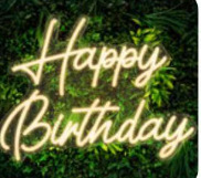 クロスボーダーお诞生日おめでとうledネオンHappy Birthdayケーキスタイリング祭りパーティー装饰ライトUSB|undefined