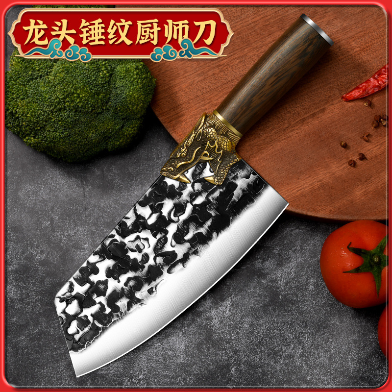 Cuchillos de cocina forjados cuchillos de cocina domésticos cortadores de verduras súper rápidos afilados cocineros acero inoxidable damas rebanadas moldeo por inyección otros image 4