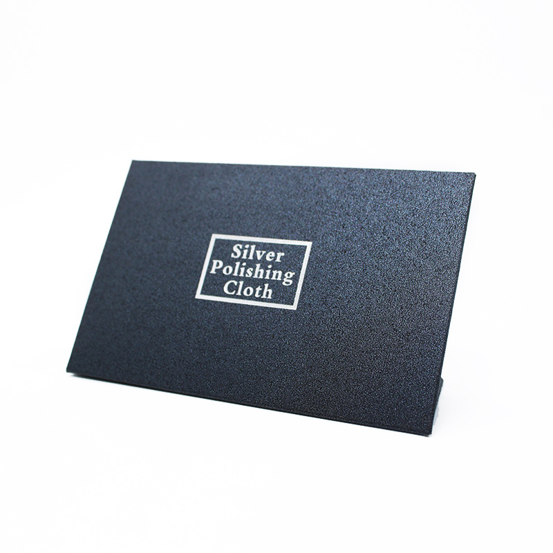 Concha de papel nacarado textura piel de venado terciopelo paño de limpieza de plata paño de limpieza de oro joyas paño de pulido anti-oxidación Amarillo Negro