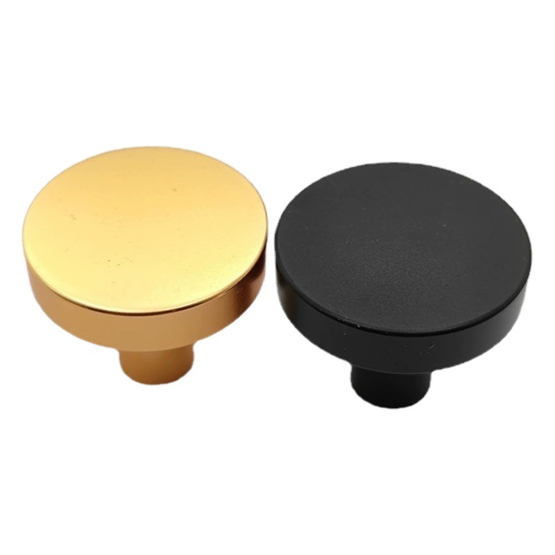 Золотой шкаф шкаф Скандинавский алюминиевый сплав ручка медный цвет черный современный легкий роскошный ящик для оборудования с одним отверстием
