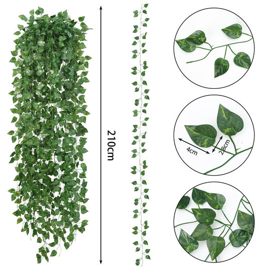 Imitation rattan Amazon explosions factory direct supply creeper artificial ivy fake green leaf decoration wholesale