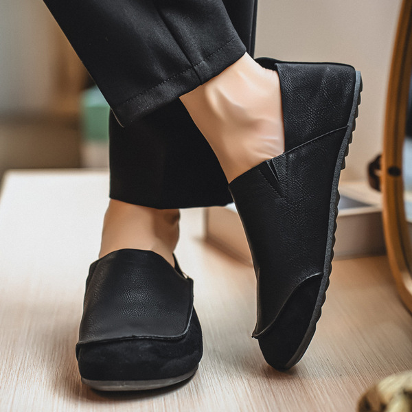 Universal loafers flat for leisure for work and office
