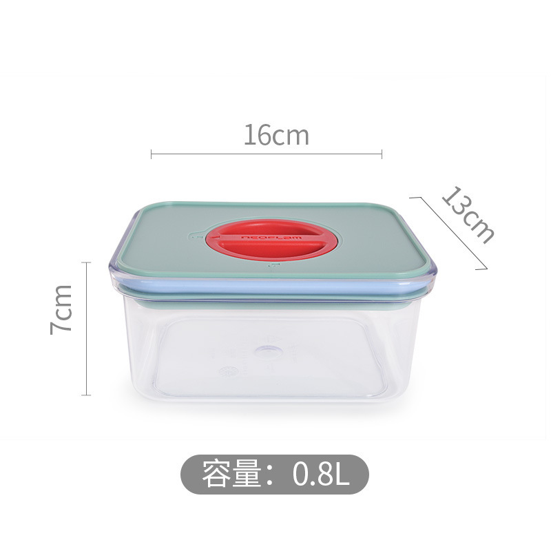 Neoflam五穀食品級キッチン貯蔵缶密封缶冷蔵庫収納プラスチック食品ボックス防湿缶|undefined