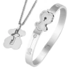 Steel bracelet, with little bears