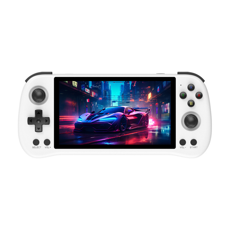 X55 máquina de juego 5,5 pulgadas HD gran pantalla PSP arcade simulador de código abierto máquina de juego portátil ventas directas de la fábrica