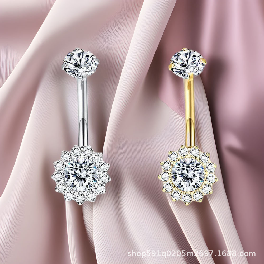 Pointed titanium steel lip stud product view