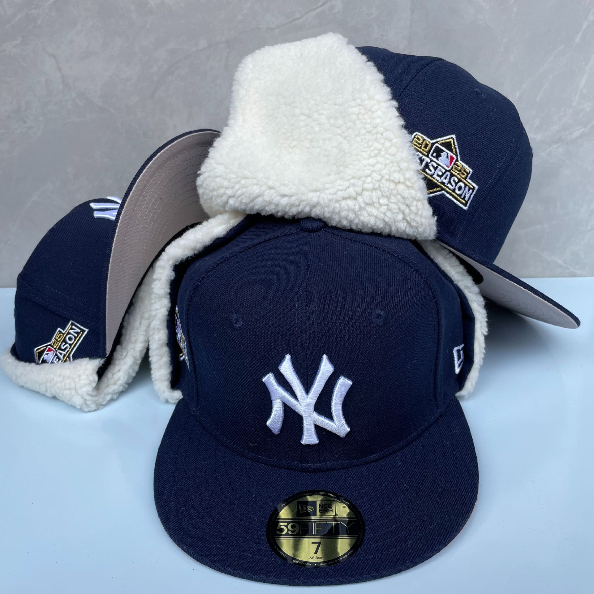 New Era New York Yankees 2023 Postseason Dogear 59FIFTY Cap Navy