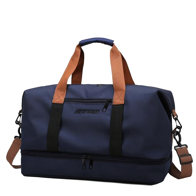 Bolso de Viaje de Gran Capacidad de Tela Oxford y Nylon Impermeable y Resistente al Desgaste para Viajes Cortos