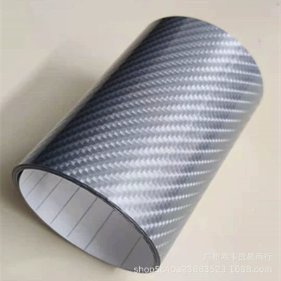 Carbon Fiber Film 3D Stereo Water – Auto Color Change Film - silver-15218m