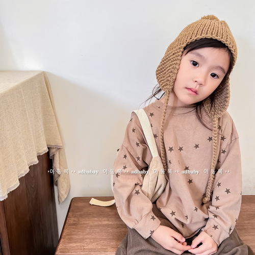 2024 spring new children's clothing children's Korean spring T-shirts long-sleeved bottoming shirts for boys and girls 122551