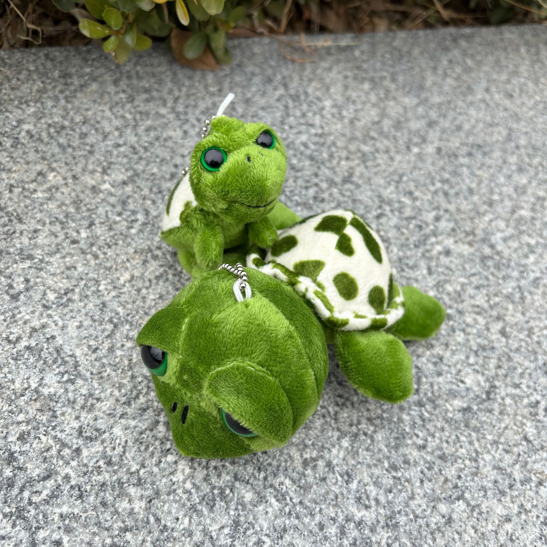 Colgante de Peluche de Tortuga de Felpa para Llaves y Mochilas