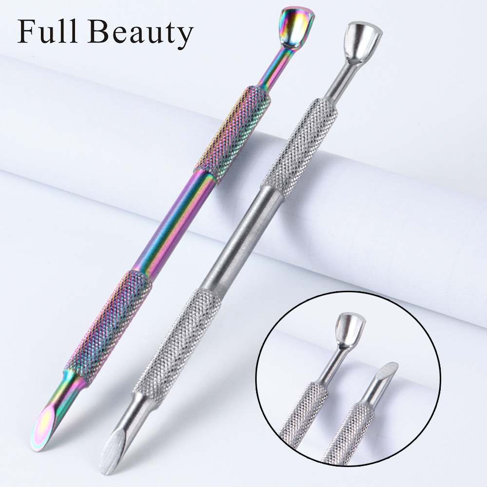 double-sided exfoliating manicure tools set for manicure stainless…