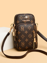 跨境女士包包2025新款时尚手机零钱包多层单肩斜挎包女包一件代发