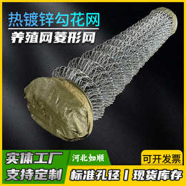 矿顶桥洞工厂防护锚网煤矿支护网矿用菱形镀锌铁丝勾花网喷浆挂网