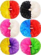 啦啦操花球啦啦队手拿花手摇花学生幼儿手柄双头广场舞拉拉队手花