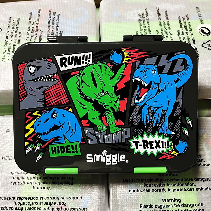 Australia smuggle caja de almuerzo de dibujos animados de alto valor alemán tritan caja de almuerzo de estudiantes niños