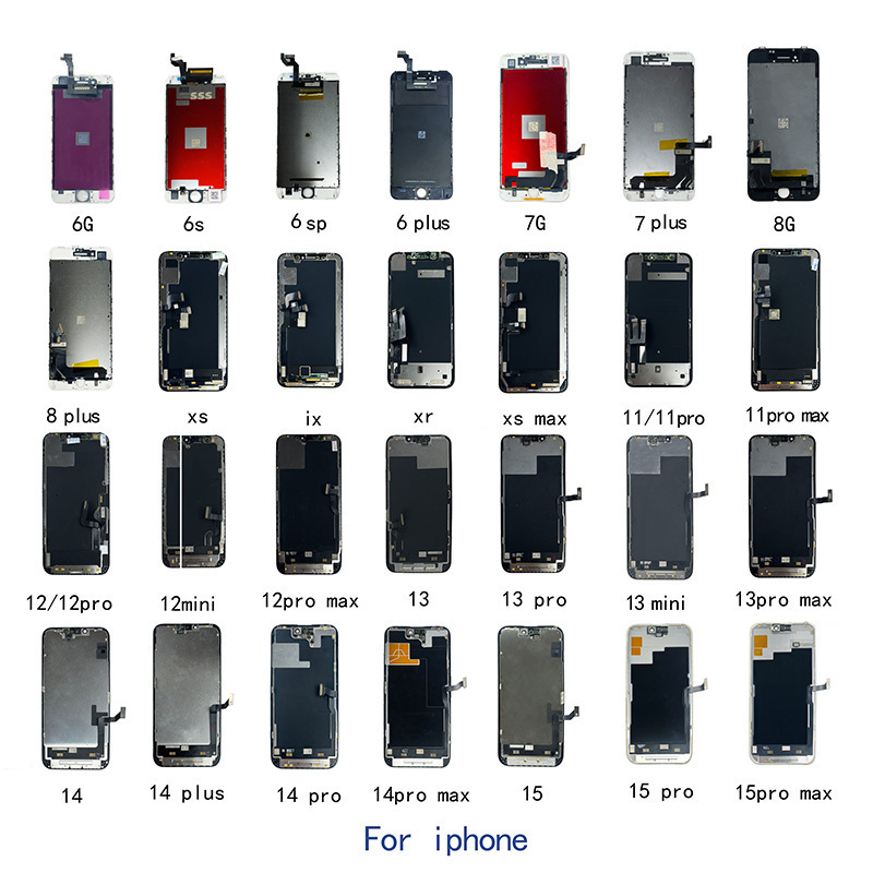 Rj Assembly Lcd for Apple iPhone 15 Pro Max 14 13 12 11 XS 8 Rj Assembly Lcd for Apple iPhone 15 Pro Max 14 13 12 11 XS 8
