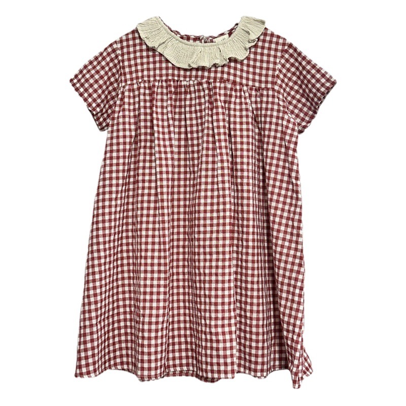Vestido de niña verano nuevos niños 12 estilo occidental princesa de 13 años de edad Falda larga de niña delgada de verano para niña