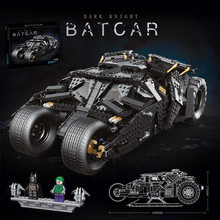 新款70169英雄暗黑騎士蝙蝠戰車電動遙控模型益智拼裝積木俠玩具