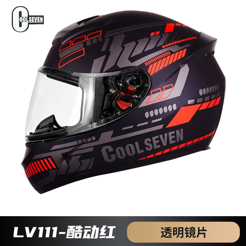 Casco de motocicleta Casco de motocicleta Casco completo para hombres y mujeres Four Seasons Fábrica general Comercio exterior Casco de seguridad DOT Estándar nacional Clase A Certificación 3C